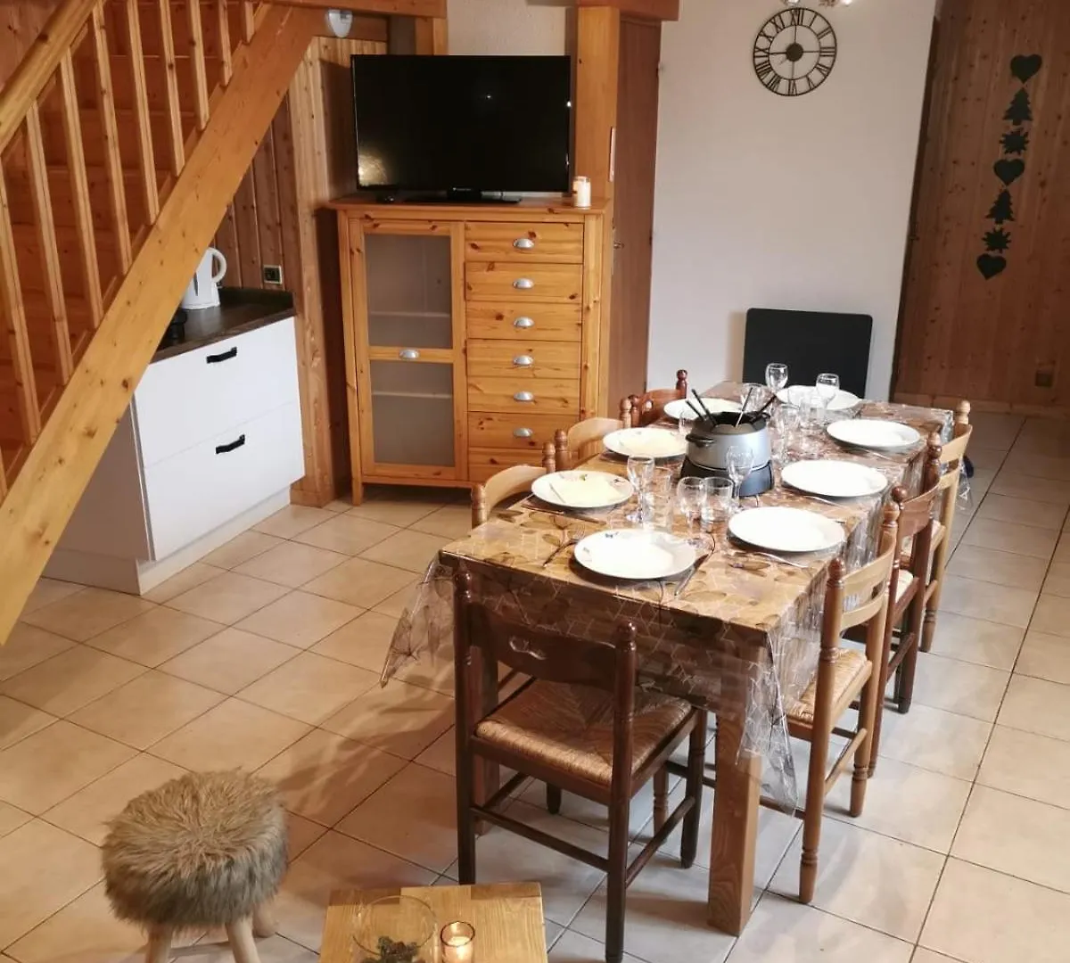 Appartement Demi-Chalet L'Ancolie -- Prox Pistes Les Carroz d'Araches Frankrijk